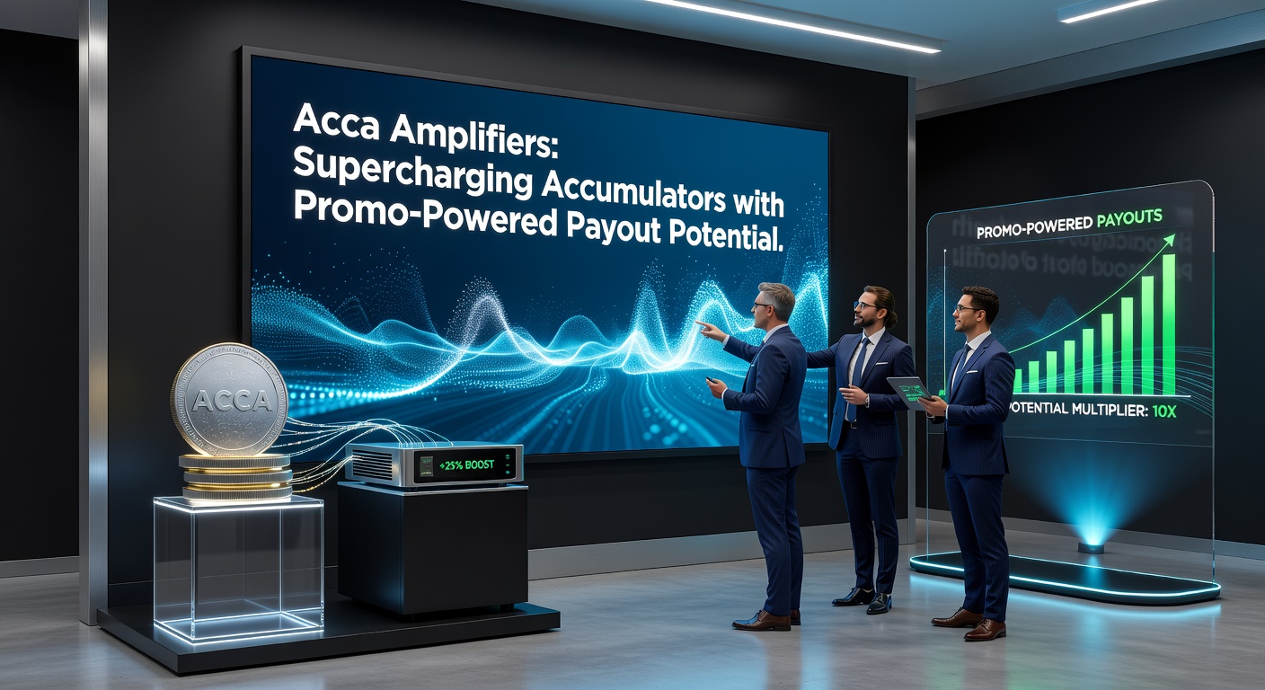 Detailed infographic illustrating promo stacking on a multi-leg accumulator with insurance, boosts, and extra places