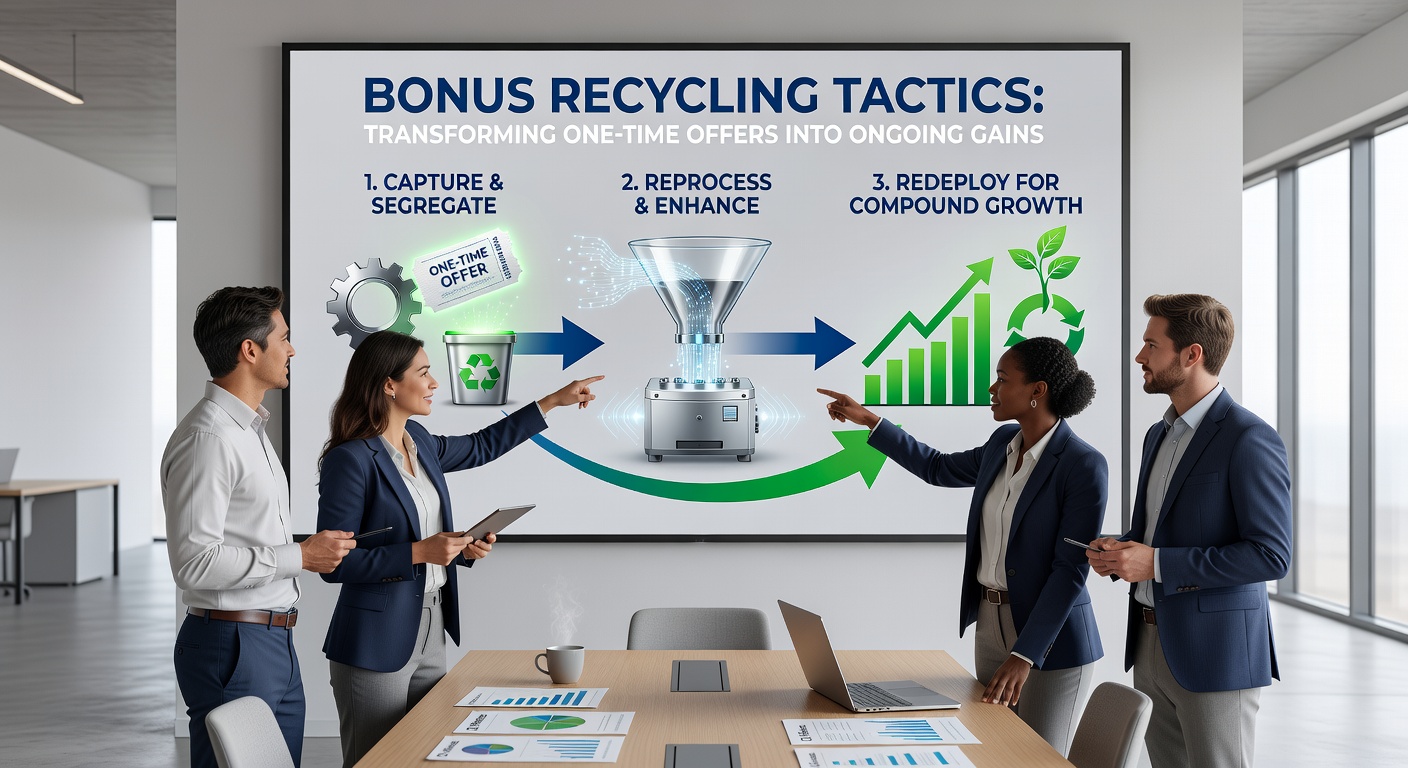 Diagram showing a cycle of bonus extraction, reinvestment, and profit withdrawal in betting ecosystems