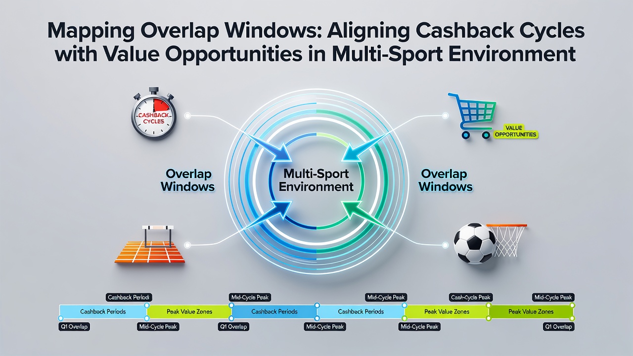 Calendar graphic illustrating cashback reset dates aligned with October 2026 fixture congestion across European and North American leagues