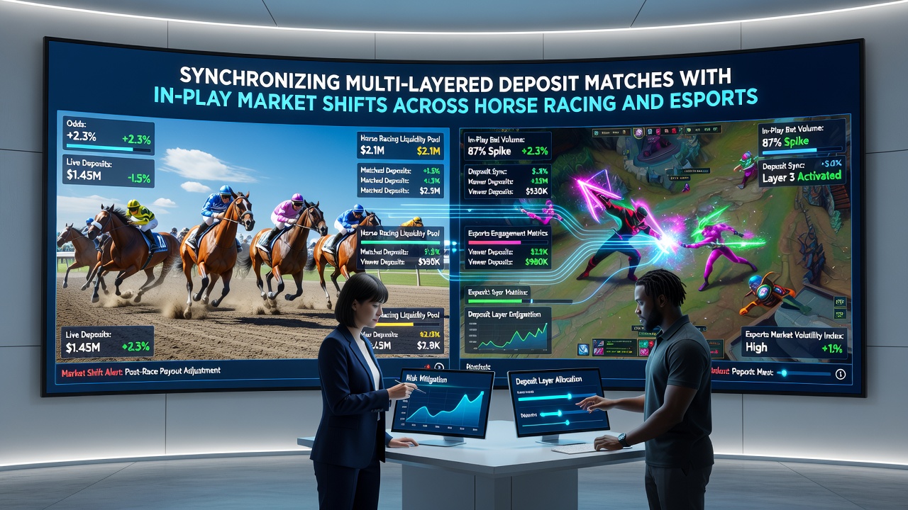 Screenshot of live esports odds dashboard showing synchronized bonus layers